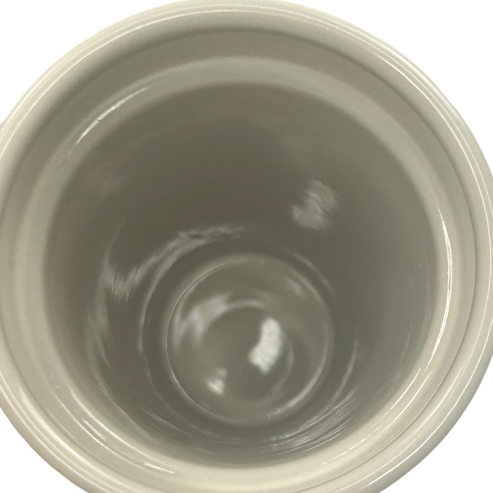 Rae Dunn Coffee Travel Mug Tumbler Large Letter Ivory Ceramic Hot/Cold Cup Lid - Picture 11 of 13